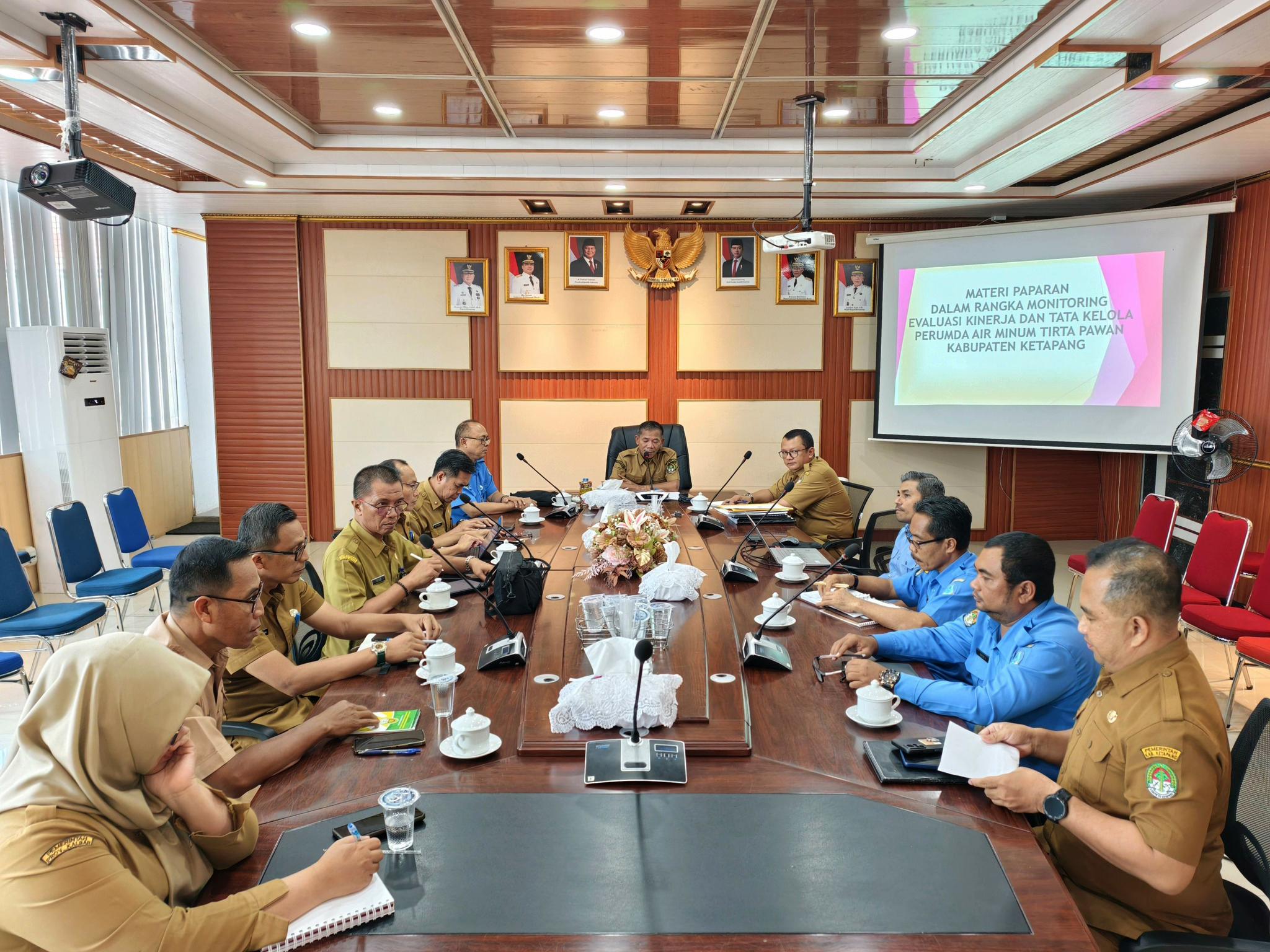 PEMKAB KETAPANG PERKUAT TATA KELOLA PERUMDA AIR MINUM, WABUP TEKANKAN PENINGKATAN KINERJA DAN PELAYANAN PUBLIK