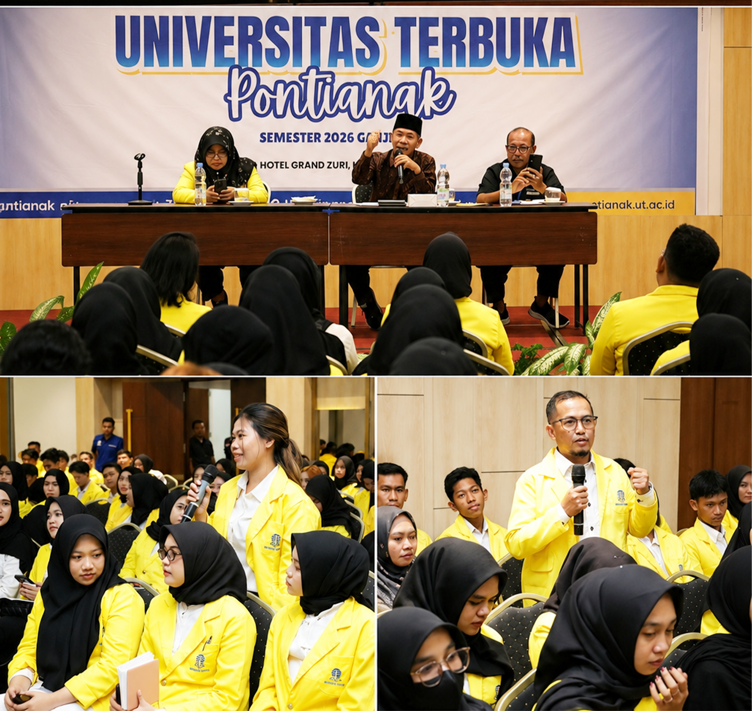 Wakil Bupati Ketapang Berikan Kuliah Umum dan Motivasi Mahasiswa Baru Universitas Terbuka, Tekankan Pentingnya Pendidikan dan Bela Negara
