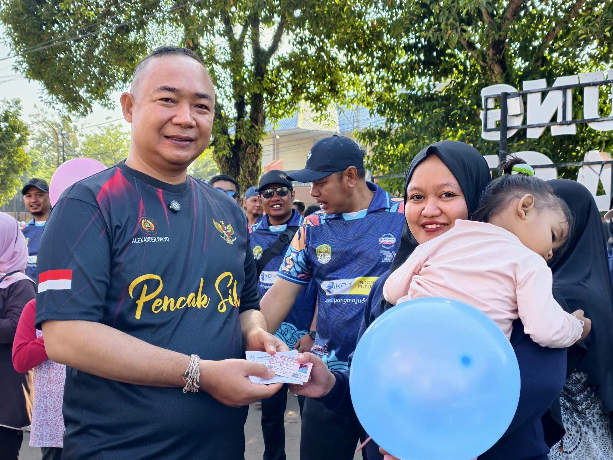 Bupati Ketapang  Hadir Car Free Day