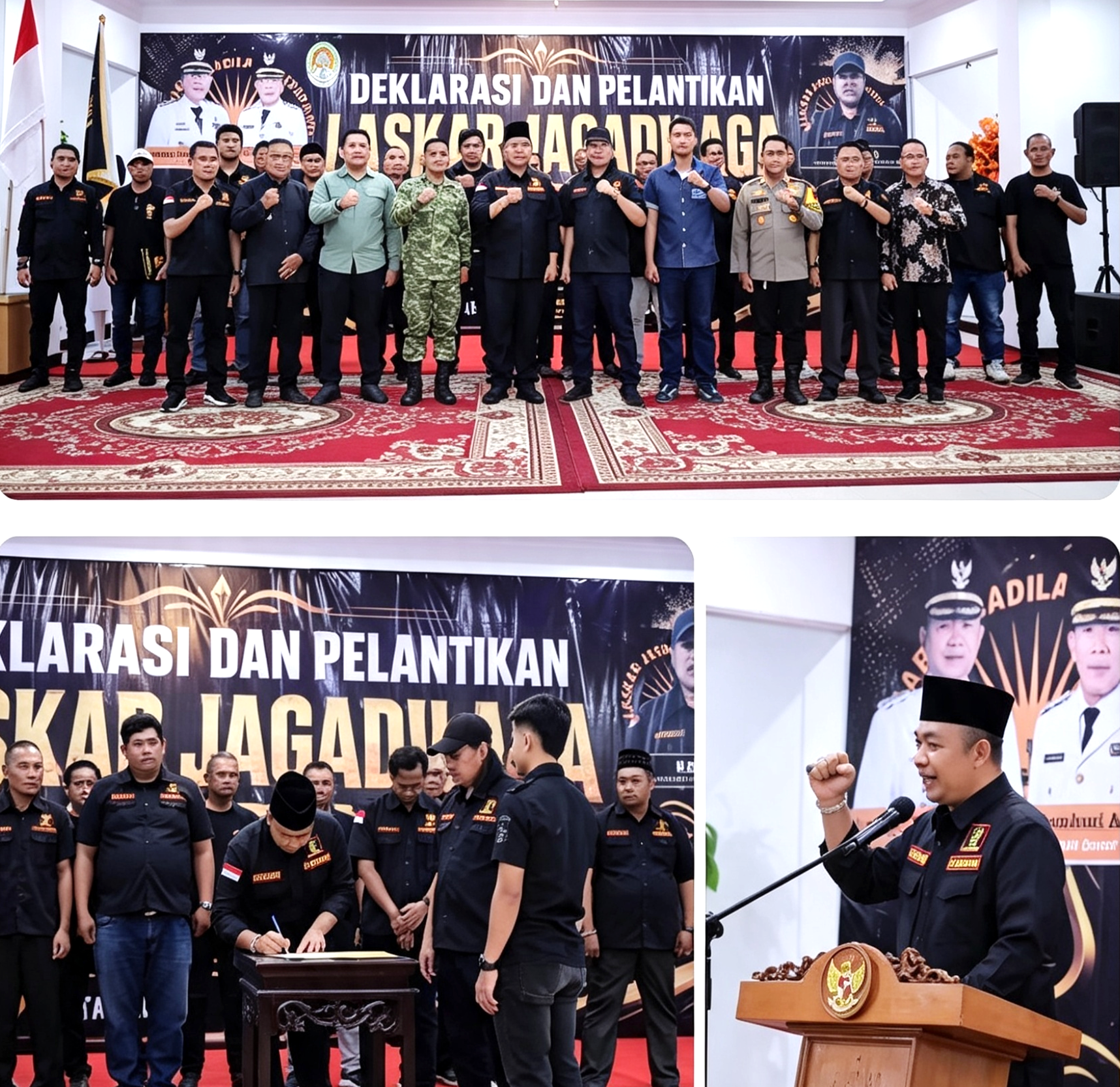 Bupati Ketapang Kukuhkan Kepengurusan Laskar Jagadilaga, Dorong Peran Aktif Kawal Pembangunan Daerah