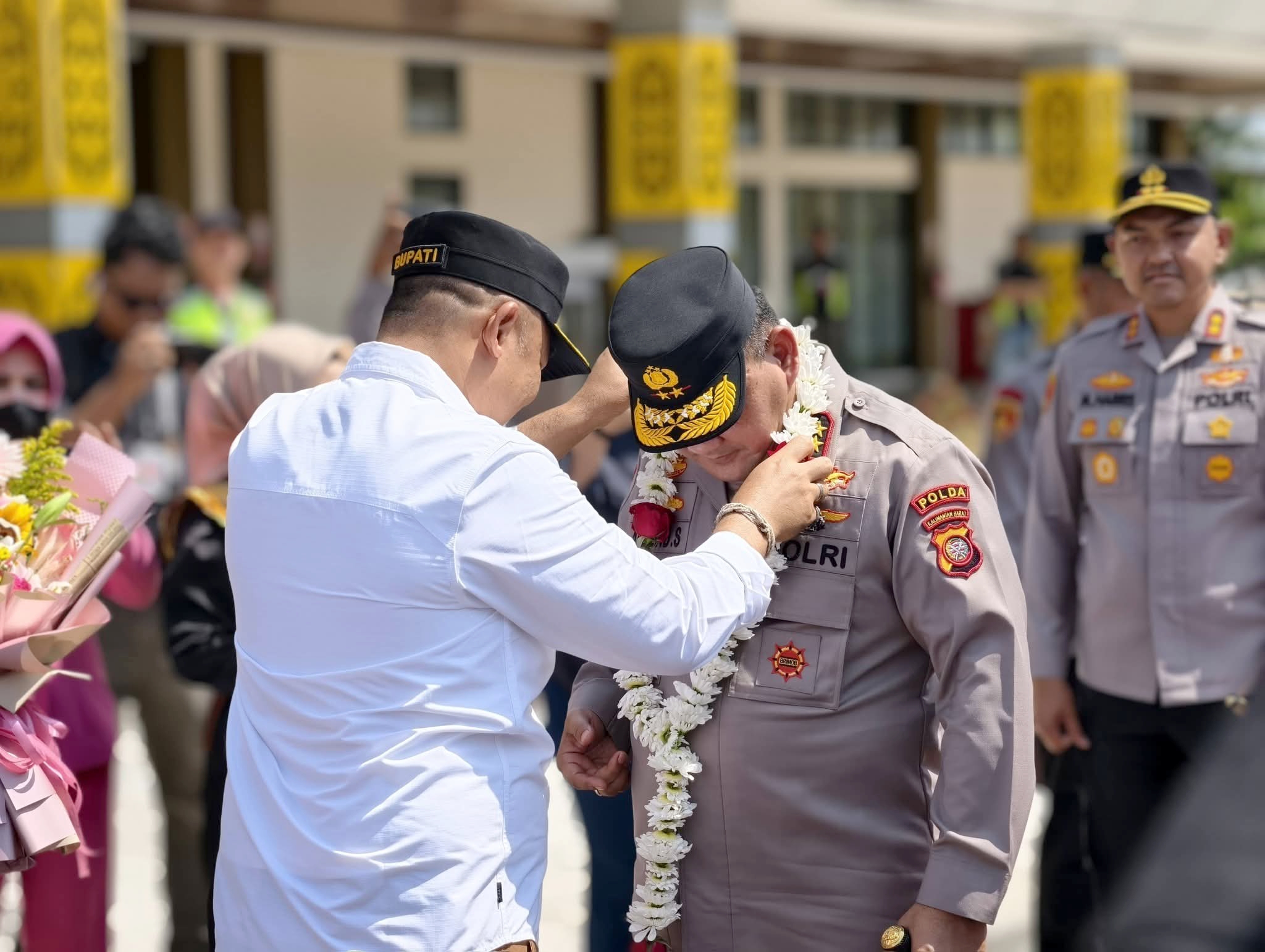 Bupati Ketapang Sambut Kapolda Kalbar