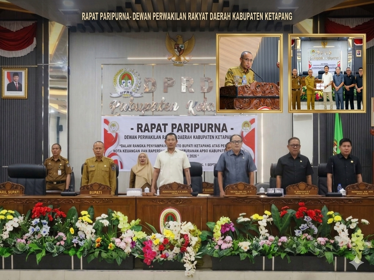 Sekda Ketapang Sampaikan Nota Keuangan Perubahan APBD 2026, Pemkab Ketapang Tekankan Infrastruktur dan Ketahanan Pangan