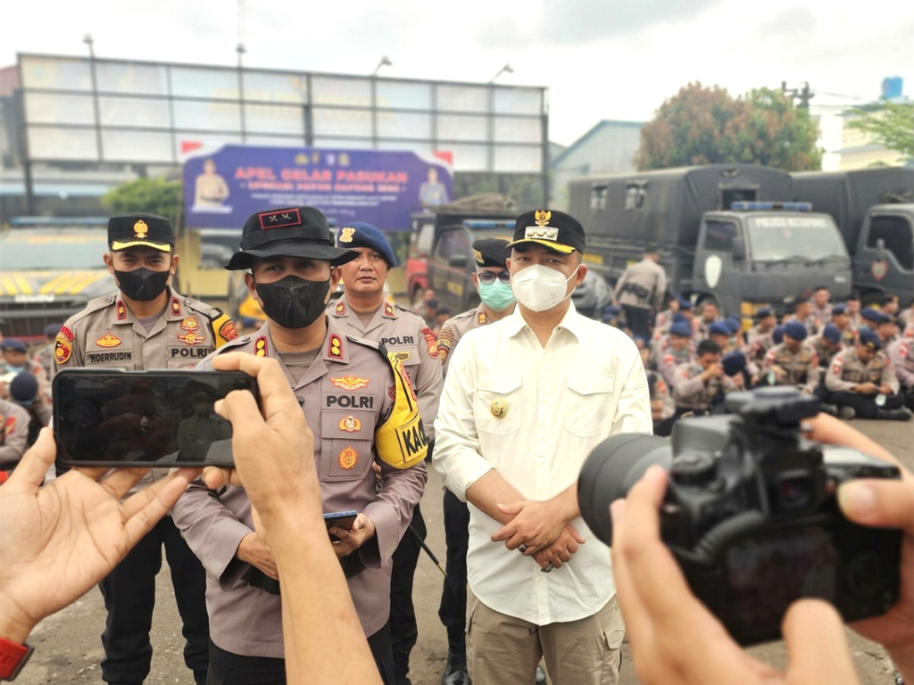 300 Personel BKO Polda Kalbar Dikerahkan ke Ketapang